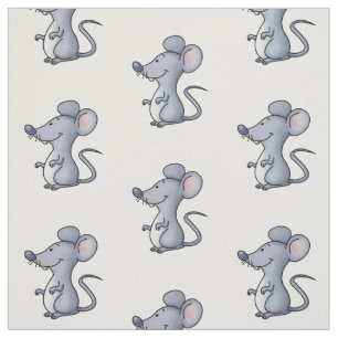 Cartoon Rat Fabric