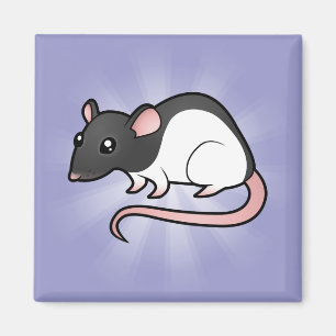 Cartoon Rat Magnet