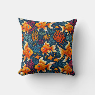 Cartoon Red fish Cushion