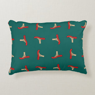 Cartoon Red Mushroom Decorative Cushion