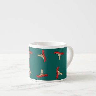 Cartoon Red Mushroom Espresso Cup