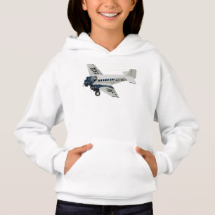 Cartoon retro aeroplane