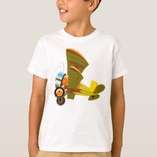 Cartoon retro aeroplane T-Shirt