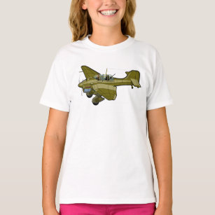 Cartoon retro bomber T-Shirt
