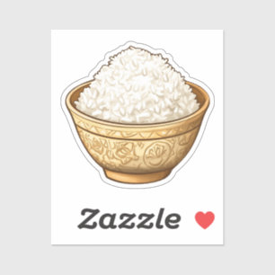 Cartoon rice