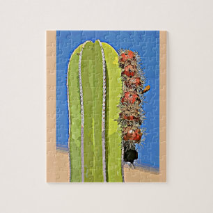 Cartoon Saguaro Cactus Puzzle