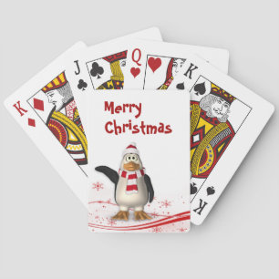 Cartoon Santa Claus Christmas Playing Cards