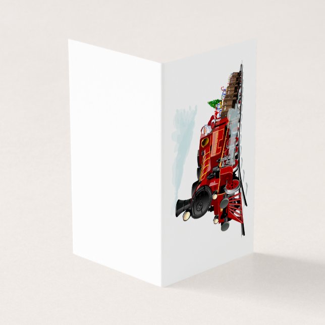 Cartoon Santa Express (Outside)