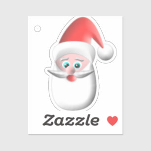 Cartoon Santa Face