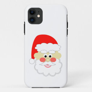 cartoon santa red white christmas kids iPhone 11 case