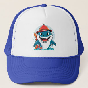 Cartoon Shark Kids Hat