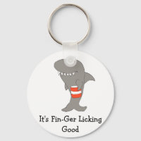 Cartoon Shark With Bucket Of Fried Chicken