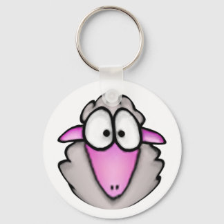 Cartoon Sheep Keychain
