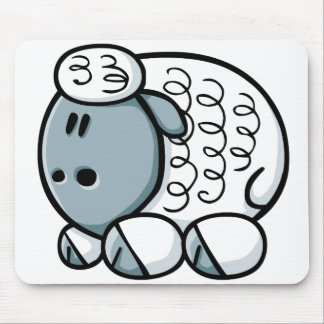 Cartoon Sheep Mouse Pad