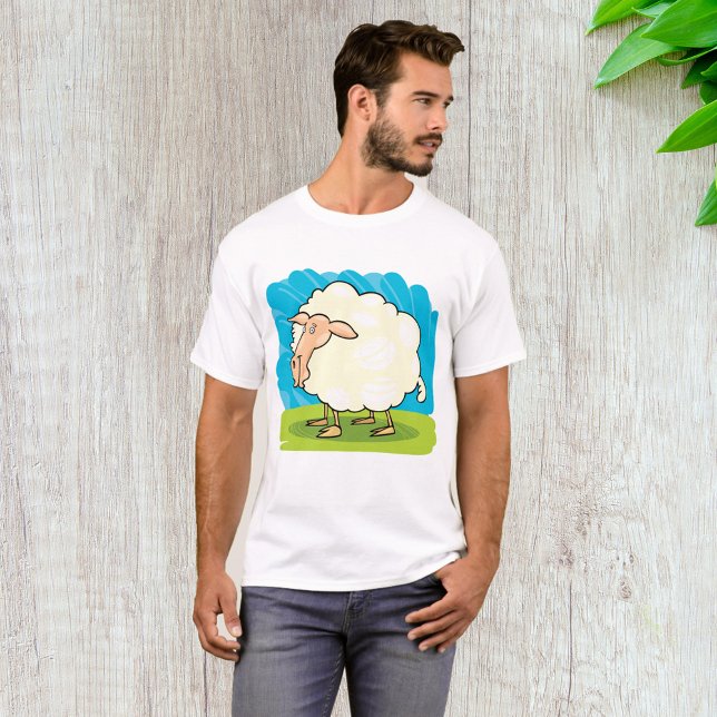 Cartoon Sheep T-Shirt (Creator Uploaded)