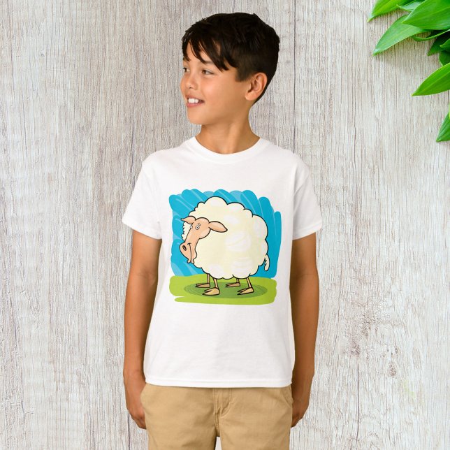 Cartoon Sheep T-Shirt (Creator Uploaded)