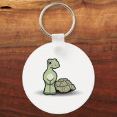Cartoon Shell-less Tortoise Keychain (Front)