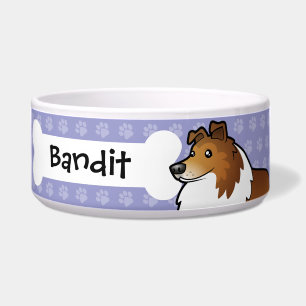 Cartoon Shetland Sheepdog / Collie