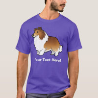 Cartoon Shetland Sheepdog / Collie