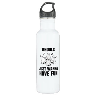 Cartoon Singing - "Ghouls Just Wanna Have Fun" 710 Ml Water Bottle