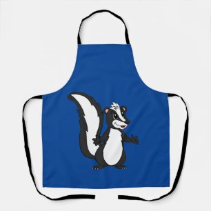 Cartoon Skunk Apron