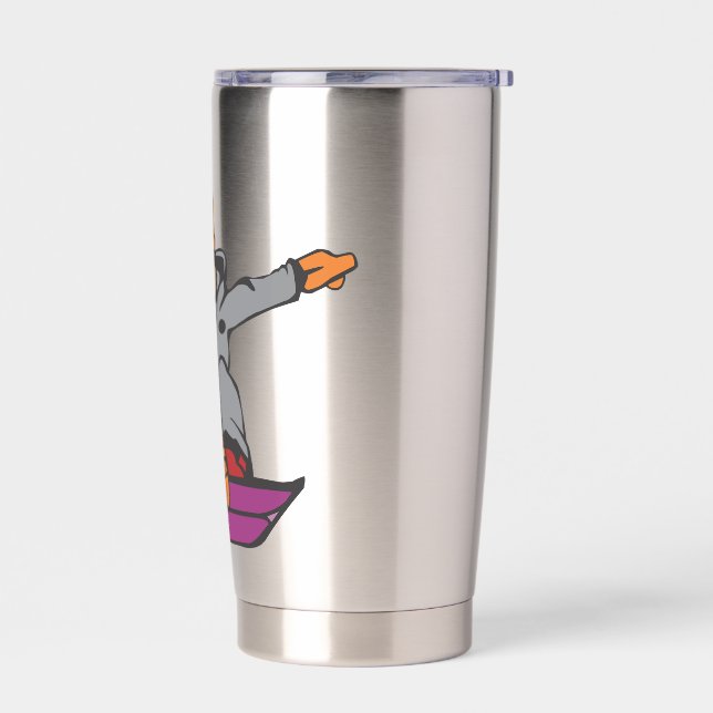 Cartoon, Snowboard, Sport Insulated Tumbler (Left)