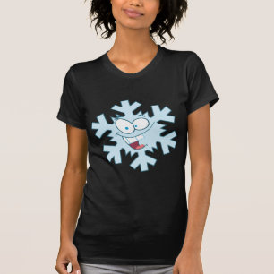 Cartoon Snowflake T-Shirt
