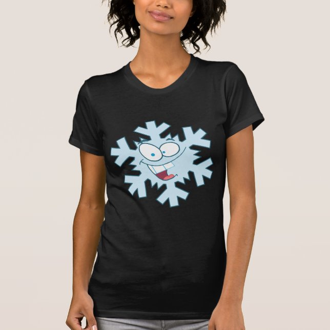 Cartoon Snowflake T-Shirt (Front)