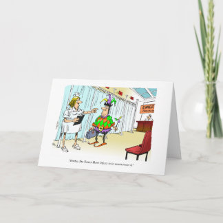 Cartoon - sorry about your accident. card