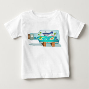 Cartoon Souvenir Bottle Baby T-Shirt