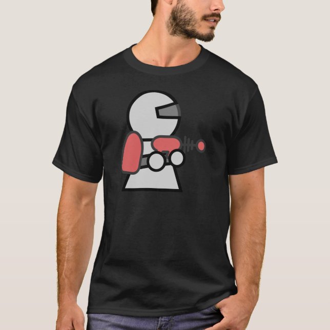 Cartoon SpaceMan T-Shirt (Front)