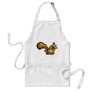 Cartoon Squirrel Apron