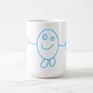 Cartoon Stick Man Mug