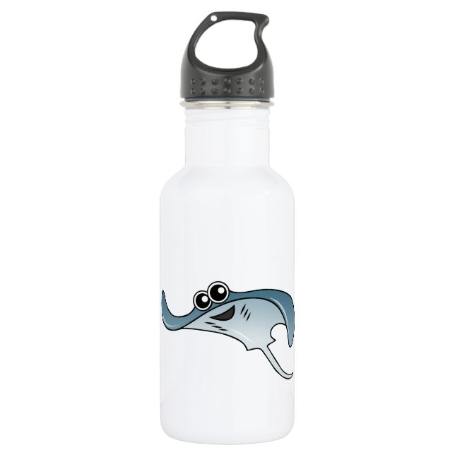 Cartoon Stingray 532 Ml Water Bottle (Front)