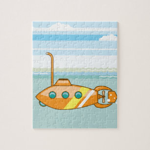 cartoon submarine jigsaw puzzle