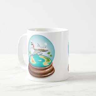 Cartoon Summer Cristal Ball Coffee Mug