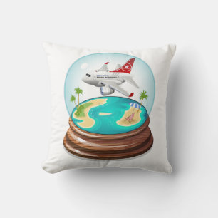 Cartoon Summer Cristal Ball Cushion