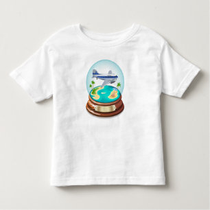 Cartoon Summer Cristal Ball Toddler T-Shirt