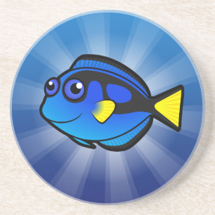 Cartoon Tang / Surgeonfish 2 Coaster