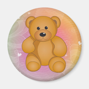 Cartoon Teddy Design Magnet