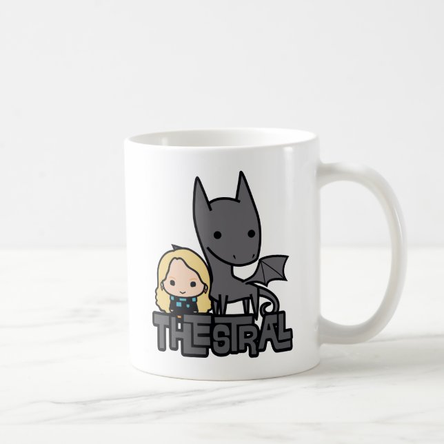 Cartoon Thestral and Luna Character Art Coffee Mug (Right)