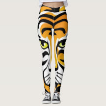 Cartoon tiger Animal Print Leggings