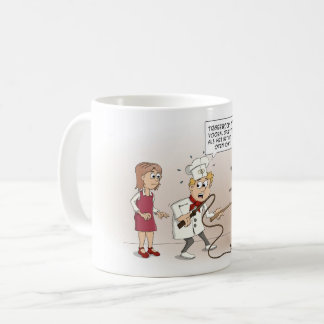 Cartoon; tiger bread rolls coffee mug