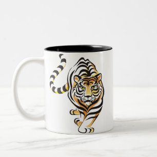 Cartoon Tiger Coffee Mug