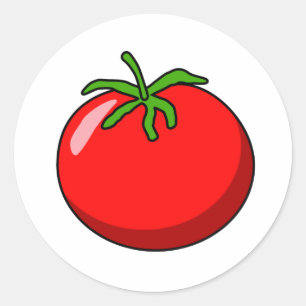 Cartoon Tomato Sticker