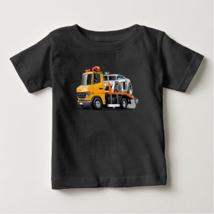 Cartoon tow truck baby T-Shirt