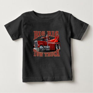 Cartoon tow truck baby T-Shirt