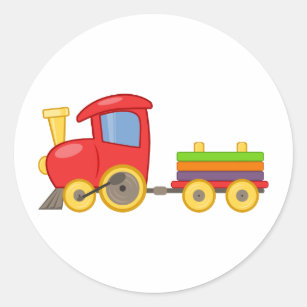 Cartoon Train Stickers | Zazzle AU
