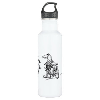 Cartoon Triathlon 710 Ml Water Bottle