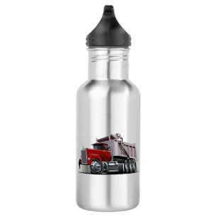 Cartoon truck 532 ml water bottle